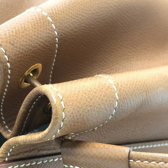 HERMES Market GM purse Shoulder Bag Epsom Brown/GoldHardware - Picture 11 of 15